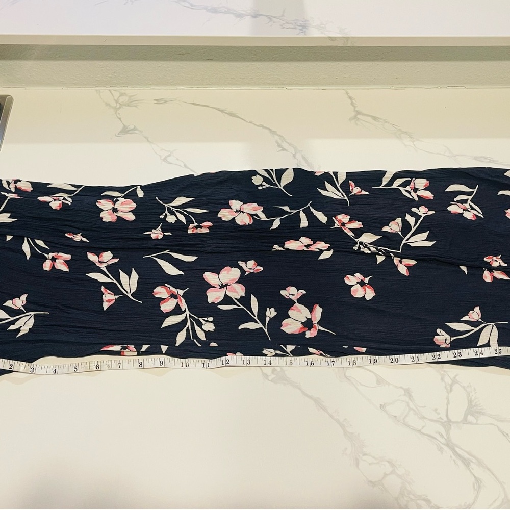 Billabong Floral Print Pants - Black and Pink - Picture 3 of 4